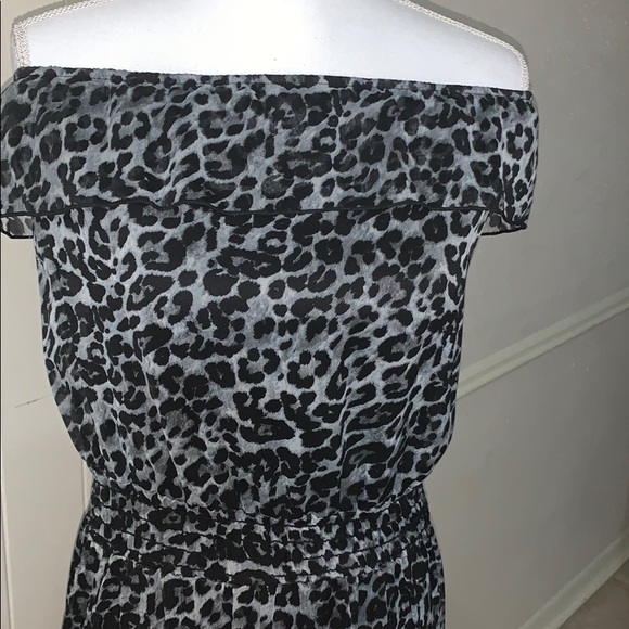 L8ter Leopard print long dress size L - Picture 4 of 4